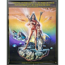 Aff. 62x84cm - 7e Festival International du Film Fantastique et de Science Fiction Grand Rex 1978