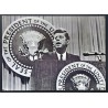 Aff. 84x59cm - JFK Photo centre culturel américain Noir et Blanc