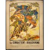 Aff. 60x78cm - Ils Combattent Souscrivons Cinq Minutes de Causerie sur l'Emprunt