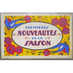 Aff. 65x100cm - Premières Nouveautés de la Saison Etat A