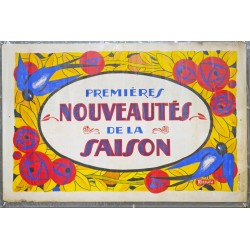 Aff. 65x100cm - Premières Nouveautés de la Saison Etat B