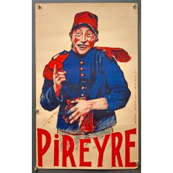 Aff. 35x56cm - Pireyre Comique Troupier Etat B