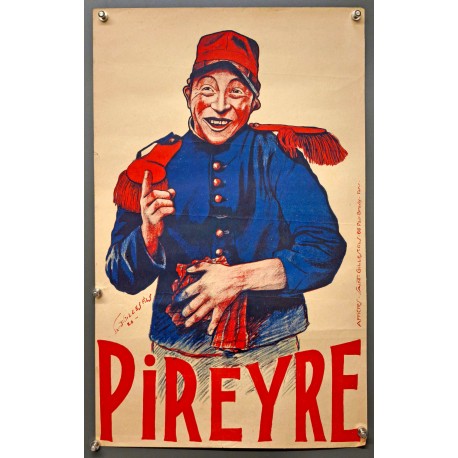 Aff. 35x56cm - Pireyre Comique Troupier Etat B