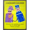 Aff. 46x60cm - Cinémaréchaussée Exposition les Gendarmes au Cinéma 1997