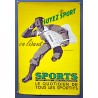 Aff. 40x60cm - Soyez Sport en Lisant Sports Rugbyman