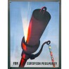 Aff. 55x76cm - Einiges Europa ERP Trägt Wohlstand Chaines