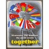 Aff. 55x75cm - Whatever the Weather We Must Move Together ERP