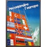 Aff. 55x75cm - Reconstruire l'Europe Echafaudages ERP