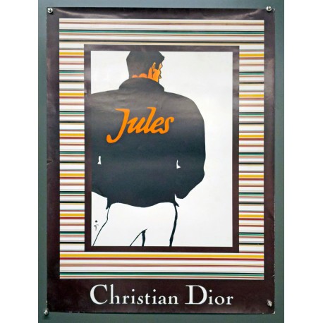 Aff. 56x76cm - Jules Christian Dior Homme de Dos