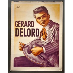 Aff. 58x77cm - Gérard Delord Musicien