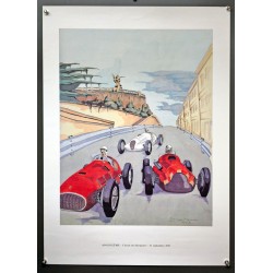 Aff. 50x70cm - Angoulême Cricuit des Remparts 2003