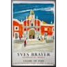 Aff. 50x77cm - Yves Brayer Aquarelles du Mexique Galerie de Paris 1964