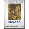Aff. 46x64cm - Picasso Peintures 1962 1962 Galerie Louise Leiris