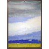 Aff. 43x58cm - Nicolas de Stael Ciel à Honfleur Le Printemps des Poètes 2011 Gallimard