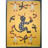 Aff. 43x58cm - Skapada Divinité Africaine Le Printemps des Poètes 2017 Gallimard