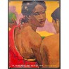 Aff. 44x59cm - Paul Guaguin Trois Tahitiens (détail) Le Printemps des Poètes 2008 Gallimard
