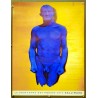 Aff. 43x58cm - Yves Klein Portrait Relief d'Arman Le Printemps des Poètes 2015 Gallimard