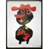 Aff. 44x59cm - Jean Dubuffet Nez carotte Le printemps des Poètes 2009 Gallimard