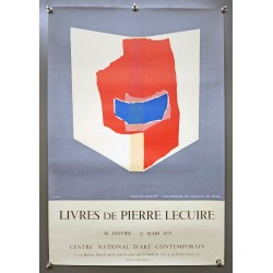 Aff. 44x64cm - Ballets Minute Nicolas de Staël Livres de Pierre Lecuire 1973