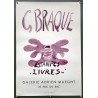 Aff. 40x60cm - Georges Braque Estampes Livres Galerie Adrien Maeght 1958