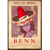 Aff. 47x70cm - Benn Galerie d'art Matignon Nocturne tous les vendredi 1970