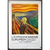 Aff. 40x60cm - Dali L'expressionnisme européen Musée d'art Moderner 1970