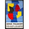 Aff. 42x67cm - Serge Poliakoff Musée National d'Art Moderne 1970