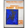Aff. 49x66cm - Hommage à Albert Gleizes Rencontres d'Art Musée Ingres Montauban 1973