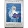 Aff. 51x76cm - Toffoli Les trésors de la Gemmacothèque de Tours Musée du Gemmail 1969