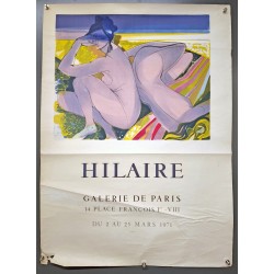 Aff. 57x78cm - Hilaire Galerie de Paris 1971