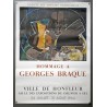 Aff. 53x73cm - Georges Braque Hommage à George Braque Honfleur 1964