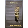 Aff. 60x100cm - Air France Espagne Georges Mathieu
