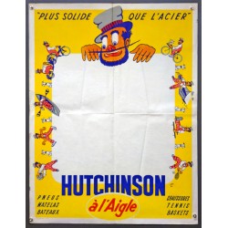 Aff. 60x80cm - Hutchinson Plus Solide que l'Acier
