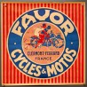 Aff. 50x50cm - Favor Cycles et Motos Clermont Ferrand