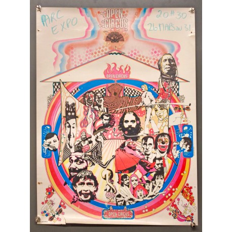 Aff. 40x53cm - Open Circus Park Expo 1995