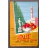 Aff. 40x65cm - Italie Au Sourire de Joconde
