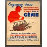 Aff. 40x55cm - Engagez Vous Pour Dix Huit Mois par Devancement d'appel dans le Génie