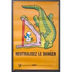 Aff. 40x60cm - Neutralisez le Danger Apave