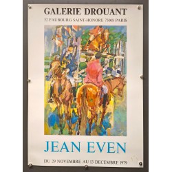 Aff. 46x63cm - Jean Even Galerie Drouant 1979
