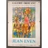 Aff. 46x63cm - Jean Even Galerie Drouant 1979