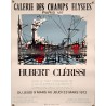 Aff. 46x59cm - Hubert Clérissi Galerie des Champs Elysées 1972