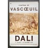 Aff. 40x62cm - Dali Rhinocéros Chateau de Vascoeuil 1973