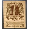 Aff. 49x60cm - Que veut l'Allemagne Deutschland Uber Alles 1918