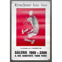 Aff. 40x61cm - Gan RétroSport 1850 1940 Galerie 1900 2000 1984