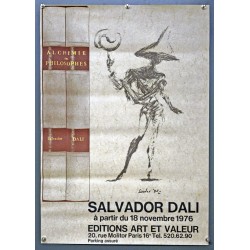Aff. 50x70cm - Dali Editions Art et Valeur 1976