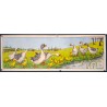 Aff. 77x26cm - Printemps La Campagne Oies et Cannetons 1951