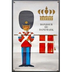 Aff. 36x57cm - Antoni Bonjour du Danemark