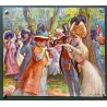 Aff. 37x32cm - Reproduction Georges Redon 1907 Parc Menu du Café de Paris Armenonville