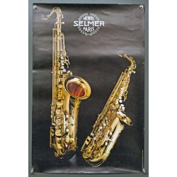 Aff. 40x60cm - Henri Selmer Paris Saxophones