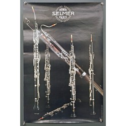 Aff. 40x60cm - Henri Selmer Paris Clarinettes 1